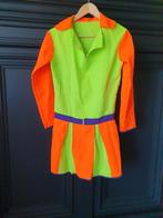 5x Cheerleader jurkje maat S + pompoms, Carnaval, Zelfgemaakt, Ophalen of Verzenden, Zo goed als nieuw