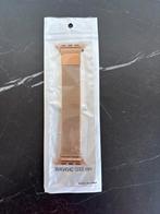 Milanees bandje rosé goud voor Apple Watch, Ophalen of Verzenden, Nieuw, Roze, IOS