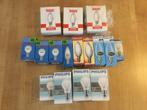 Groot aantal nieuwe gloeilampen - o.a. Philips, Huis en Inrichting, Ophalen of Verzenden, Nieuw, E27 (groot), Gloeilamp