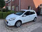 Renault Clio 1.2 TCE Estate 2011 Wit, Auto's, Voorwielaandrijving, Euro 5, Stof, 1250 kg