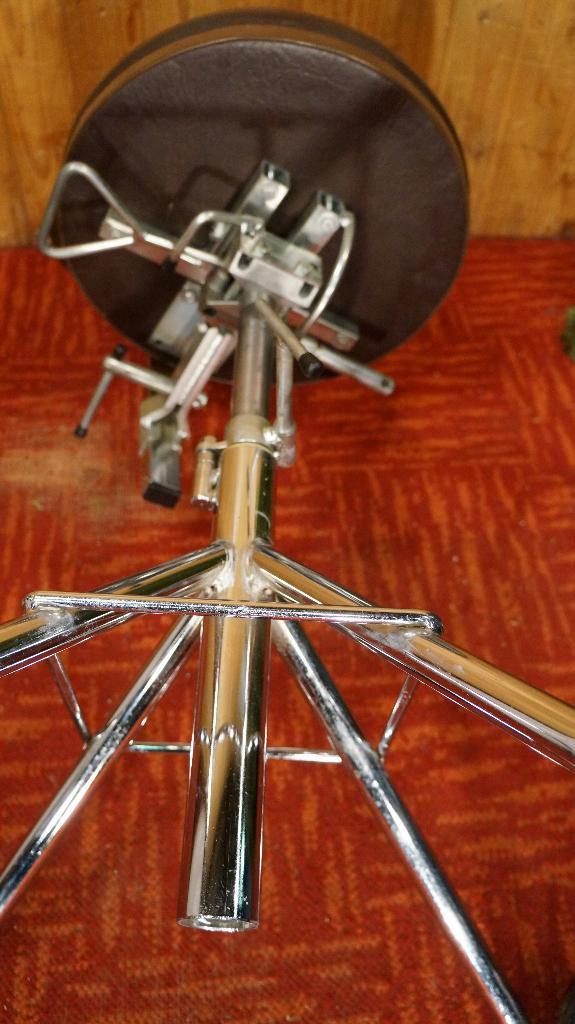 Vintage Design Retro Zit-Sta stoel Mercado Rehab Sweden 70e, Huis en Inrichting, Bureaustoelen, Gebruikt, Bureaukruk, Bruin, Ergonomisch