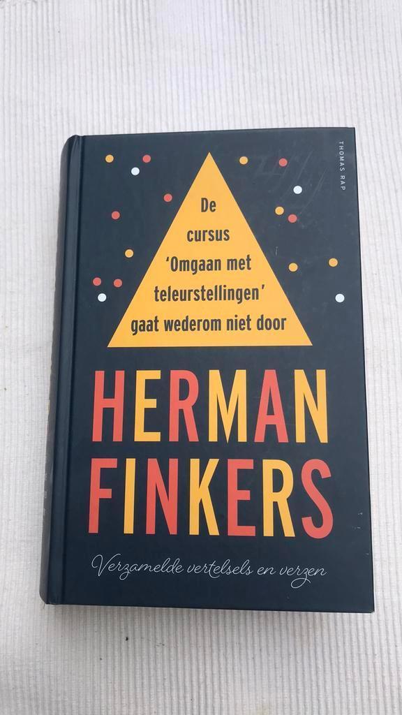 Herman Finkers Verzamelde vertelsels en verzen, Boeken, Literatuur, Zo goed als nieuw, Nederland, Ophalen of Verzenden