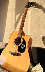 Akoestische gitaar – Morgan (Noorse makelij) met EQ, Muziek en Instrumenten, Snaarinstrumenten | Gitaren | Akoestisch, Ophalen