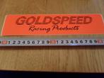 sticker GOLDSPEED Racing Products  XXR071, Ophalen, Zo goed als nieuw, Bedrijf of Vereniging
