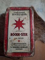 ROODE-STER blik licht geurige rooktabak, Ophalen of Verzenden, Gebruikt, Overige