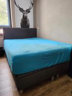 Boxspring 140x200, Huis en Inrichting, Slaapkamer | Boxsprings, Ophalen, Tweepersoons, 140 cm, Zo goed als nieuw