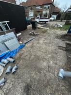 Grote partij grind tegels gebruikt gratis afhalen, Tuin en Terras, Tegels en Klinkers, Ophalen of Verzenden