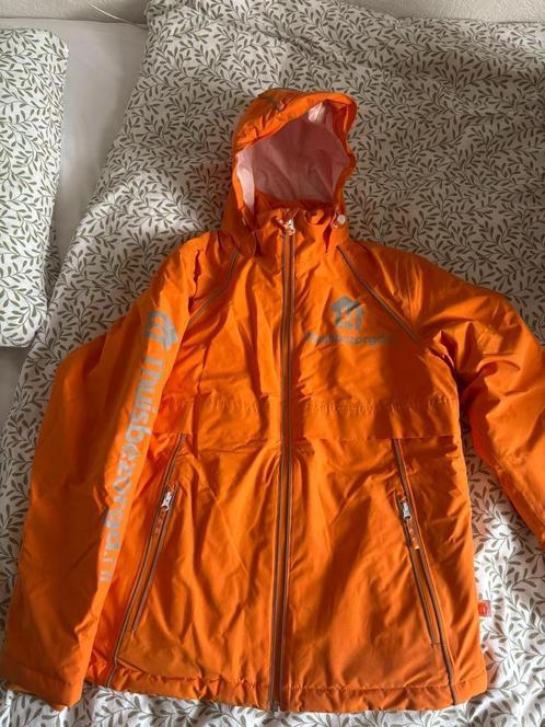 2 Thuisbezorgd jassen | Winterjas + Zomerjas, Kleding | Heren, Jassen | Winter, Zo goed als nieuw, Maat 48/50 (M), Oranje, Ophalen of Verzenden