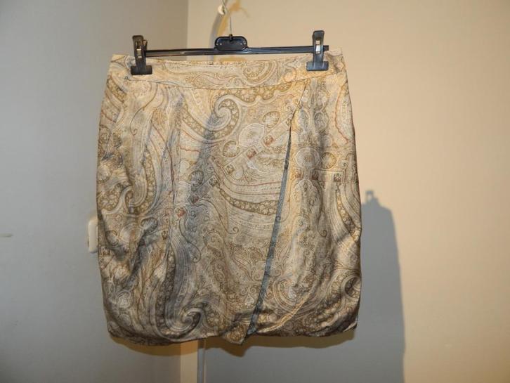 Pauw Amsterdam schitterende rok deels zijde paisley 3/40, Kleding | Dames, Rokken, Zo goed als nieuw, Maat 38/40 (M), Overige kleuren