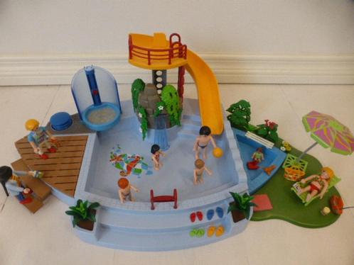 Playmobil zwembad 4858, Kinderen en Baby's, Speelgoed | Playmobil, Zo goed als nieuw, Complete set, Ophalen of Verzenden