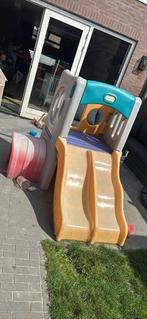 Little tikes speelhuis met glijbaan, Kinderen en Baby's, Speelgoed | Buiten | Speeltoestellen, Ophalen, Zo goed als nieuw, Glijbaan