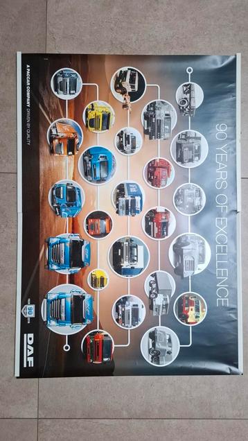 poster 90 jaar DAF beschikbaar voor biedingen
