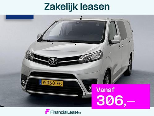 Toyota ProAce Worker 2.0 D-4D Professional DC Long Dubbele C, Auto's, Bestelauto's, Bedrijf, Lease, Financial lease, ABS, Airbags