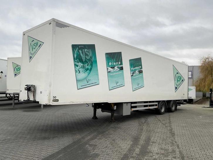 2017 Pacton THD.233 Oplegger, Auto's, Vrachtwagens, Bedrijf, Aanhangers en Opleggers, Overige brandstoffen, Origineel Nederlands