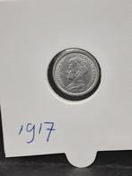 10 cent 1917 Koningin Wilhelmina, Postzegels en Munten, Munten | Nederland, Zilver, Ophalen of Verzenden, 10 cent, Koningin Wilhelmina
