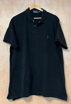 Polo Ralph Lauren slim fit poloshirt zwart - Maat XXL / 2XL, Zwart, Ralph Lauren, Overige maten, Ophalen of Verzenden