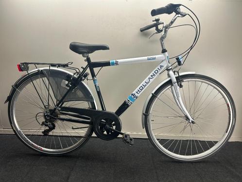 Herenfiets Hollandia 28inch 53CM 6 versnellingen, Fietsen en Brommers, Fietsen | Heren | Herenfietsen, Gebruikt, Overige merken
