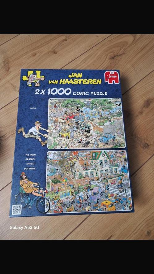 Jan van Haasteren bakkerij en safari/de storm, Hobby en Vrije tijd, Denksport en Puzzels, Zo goed als nieuw, Ophalen of Verzenden