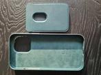 magsafe back cover, groen leer, i phone 14 pro max, Ophalen of Verzenden, Gebruikt, IPhone 14 Pro Max