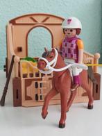 Playmobil 5518Arabier Shagya met Paardenbox & Ruiter, Ophalen of Verzenden, Zo goed als nieuw, Complete set