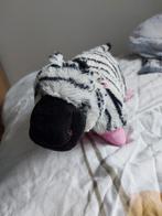 Pillow pet knuffel zebra, Kinderen en Baby's, Speelgoed | Knuffels en Pluche, Zo goed als nieuw, Ophalen