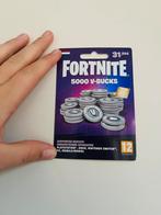 Fortnite 5000 V-Bucks Kaart, Spelcomputers en Games, Online, Nieuw, 3 spelers of meer, Vanaf 12 jaar