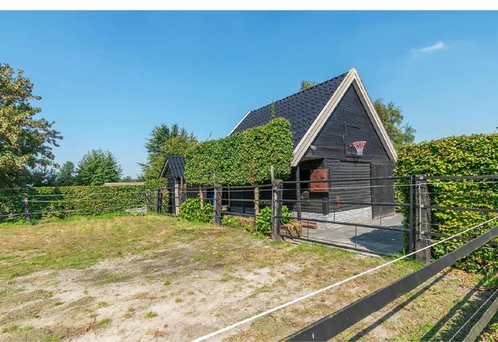 Omheining paardenbak, Tuin en Terras, Tuinhekken en Hekwerk, Gebruikt, Overige typen, Hout, Ophalen