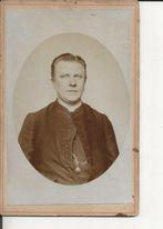 Poeldijk Kabinetsfoto  Poeldijkse heer met horlogeketting, Ophalen of Verzenden, Voor 1920, Ongelopen, Zuid-Holland