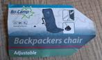 Lichtgewicht Backpackers chair., Caravans en Kamperen, Ophalen of Verzenden, Zo goed als nieuw