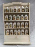 Kruidenkastje met 24 potjes, Ophalen of Verzenden