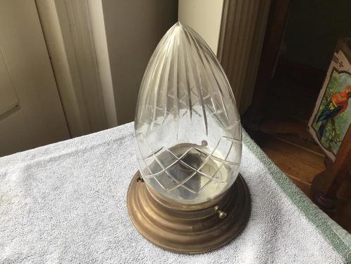Oud hal plafondlampje, Antiek en Kunst, Antiek | Lampen, Ophalen of Verzenden