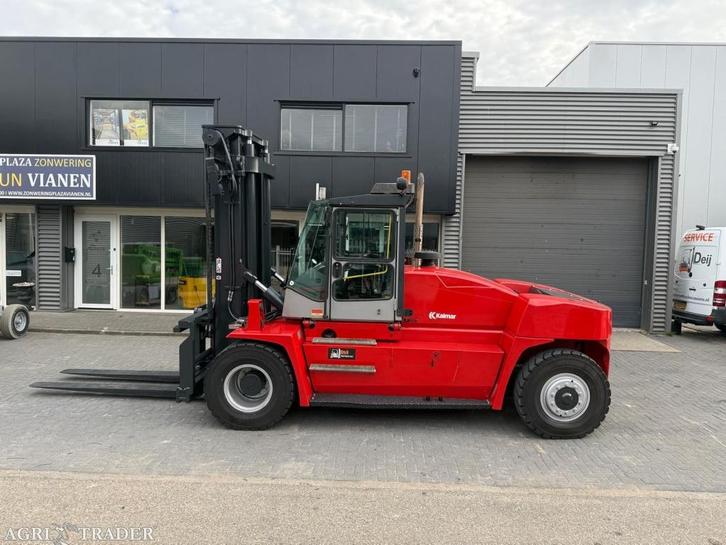 Heftruck Kalmar 16 ton Diesel 2007 6384 uur vorkenversteller, Zakelijke goederen, Machines en Bouw | Heftrucks en Intern transport