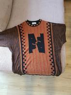 Carlo Colucci vintage Coogi maat 54, Kleding | Heren, Truien en Vesten, Maat 52/54 (L), Bruin, Ophalen of Verzenden, Zo goed als nieuw