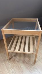 Bijzettafel van Ikea, Huis en Inrichting, Tafels | Bijzettafels, Minder dan 55 cm, Vierkant, Zo goed als nieuw, Hout