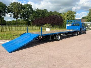 wfs Be oplegger 5 ton semi dieplader met oprijklep