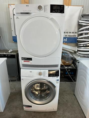 Keurige Aeg 6000 serie wasmachine , droger set Garantie📞🚚 beschikbaar voor biedingen