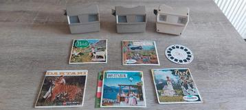 Retro view-master + schijfjes Oostenrijk heidi jungle book  beschikbaar voor biedingen