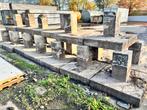 20 stuks prefab betonpoer / prefab beton poeren, Ophalen, Gebruikt