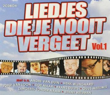 Liedjes Die Je Nooit Vergeet Vol. 1 2XCD beschikbaar voor biedingen