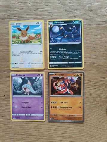 Pokemon kaarten Mc Donalds  beschikbaar voor biedingen