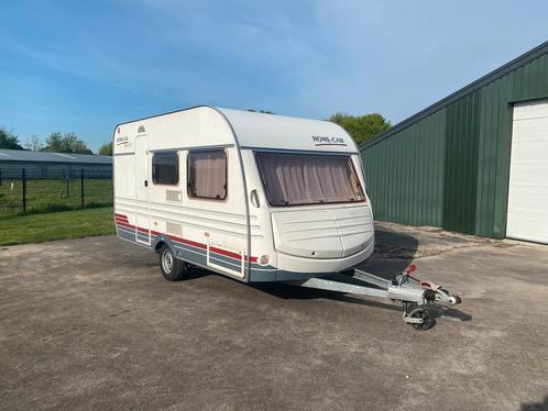 Home Car 39 Racer (opklapbaar stapelbed + voortent), Caravans en Kamperen, Caravans, Particulier, tot en met 4, 750 - 1000 kg