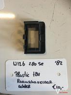 Mercedes w126 280SE 1982 Let op Plastic kapje tbv Raambedien