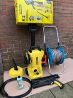 Nieuw Kärcher k-2 met terraseringer met Gardena slang, Tuin en Terras, Ophalen, Zo goed als nieuw, Elektrisch