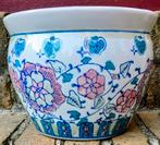 Vintage Chinese keramieken bloempot, Ophalen of Verzenden