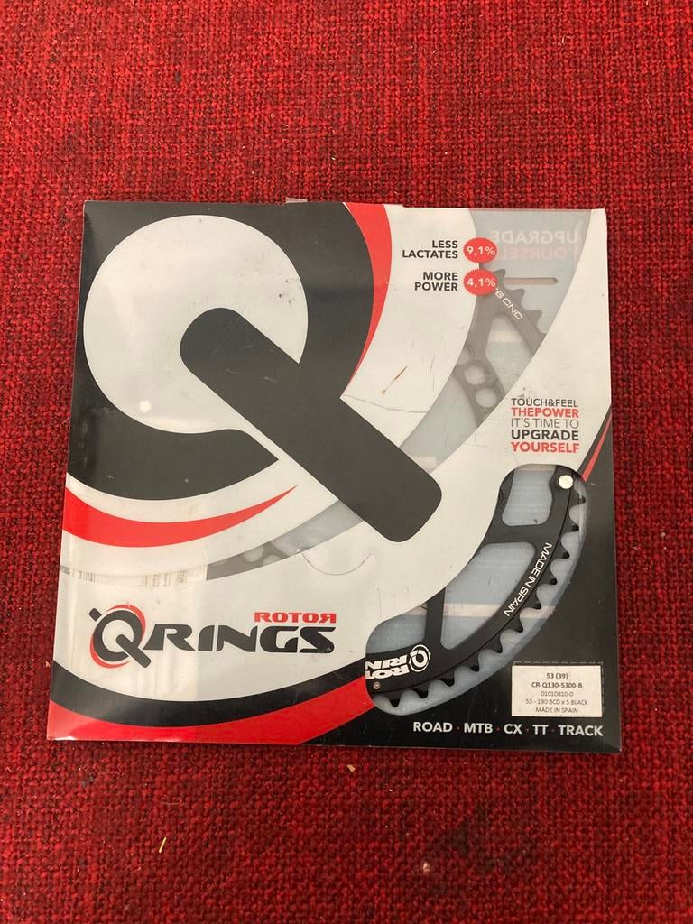 Rotor Q-Rings ovale voorbladen 54T/44T, Gebruikt, De ruyterstraat 86, Overige typen, Cycling@steenbergen.cc