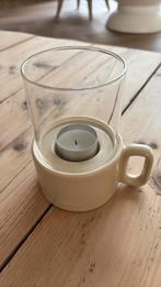 Beige windlichtje Gusto, Overige materialen, Beige, Ophalen of Verzenden, Zo goed als nieuw