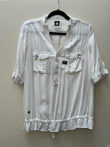 Blouse G STAR  wit maat s beschikbaar voor biedingen