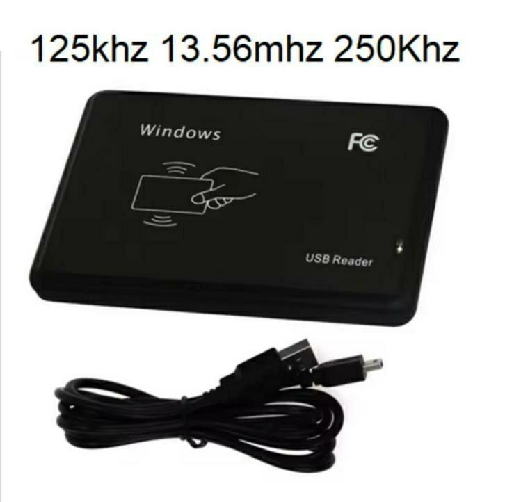 RFID Alles-in-één USB-C NFC ID+IC 125khz 13,56mhz 250Khz, Computers en Software, Dockingstations, Nieuw, Harde schijf, Laptop