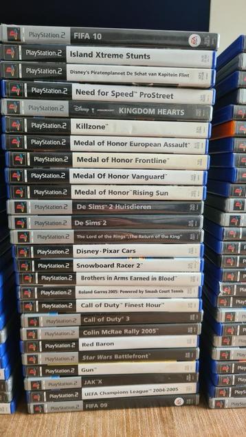 Playstation 2 games 26 stuks Bulk 2/4 beschikbaar voor biedingen