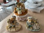 Collectors items Cherished Teddies speeldoos +, Ophalen of Verzenden, Gebruikt, Beeldje, Cherished Teddies